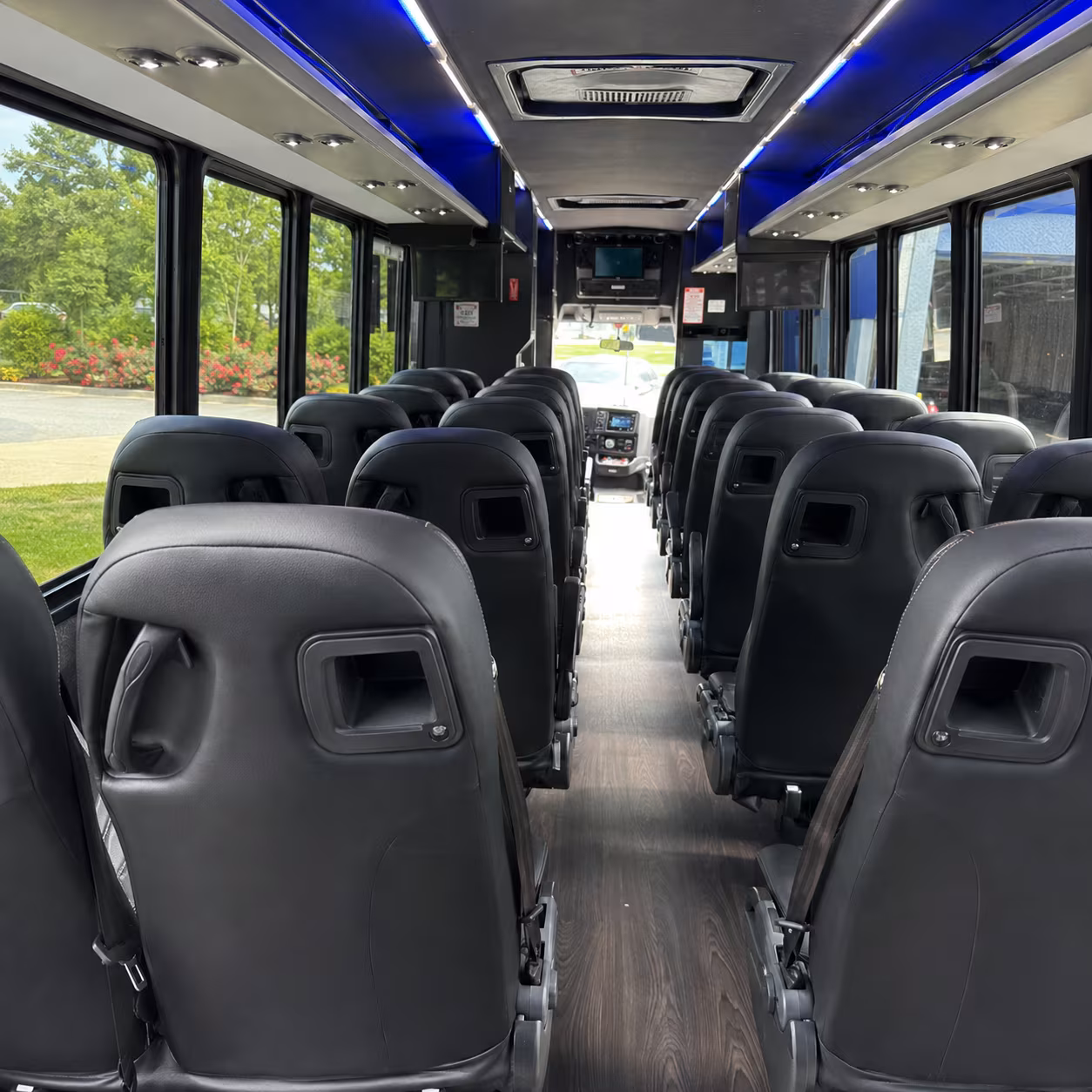 corporate wine tour and team outing buses in haverhill