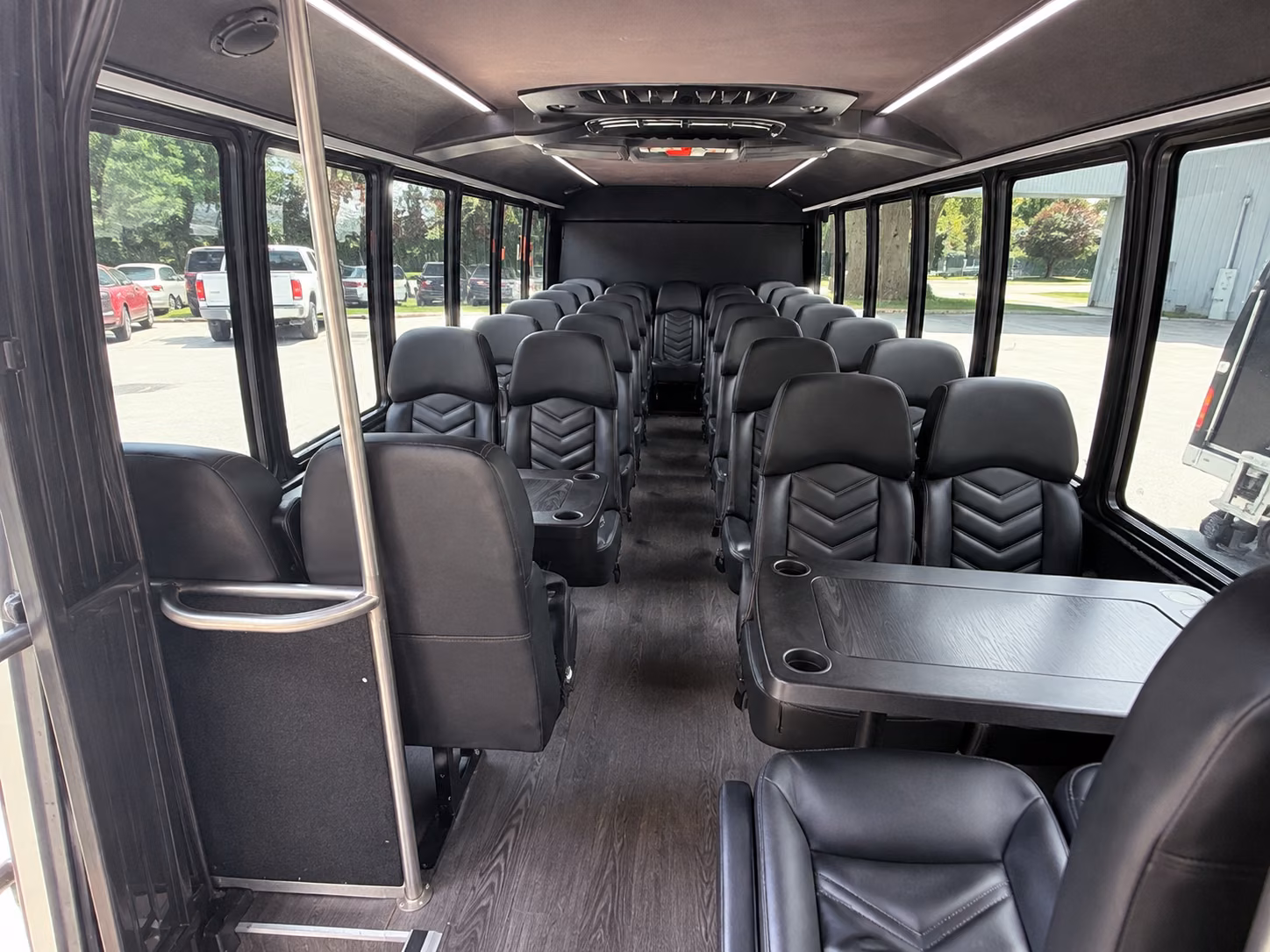 haverhill 20 passenger minibus interior