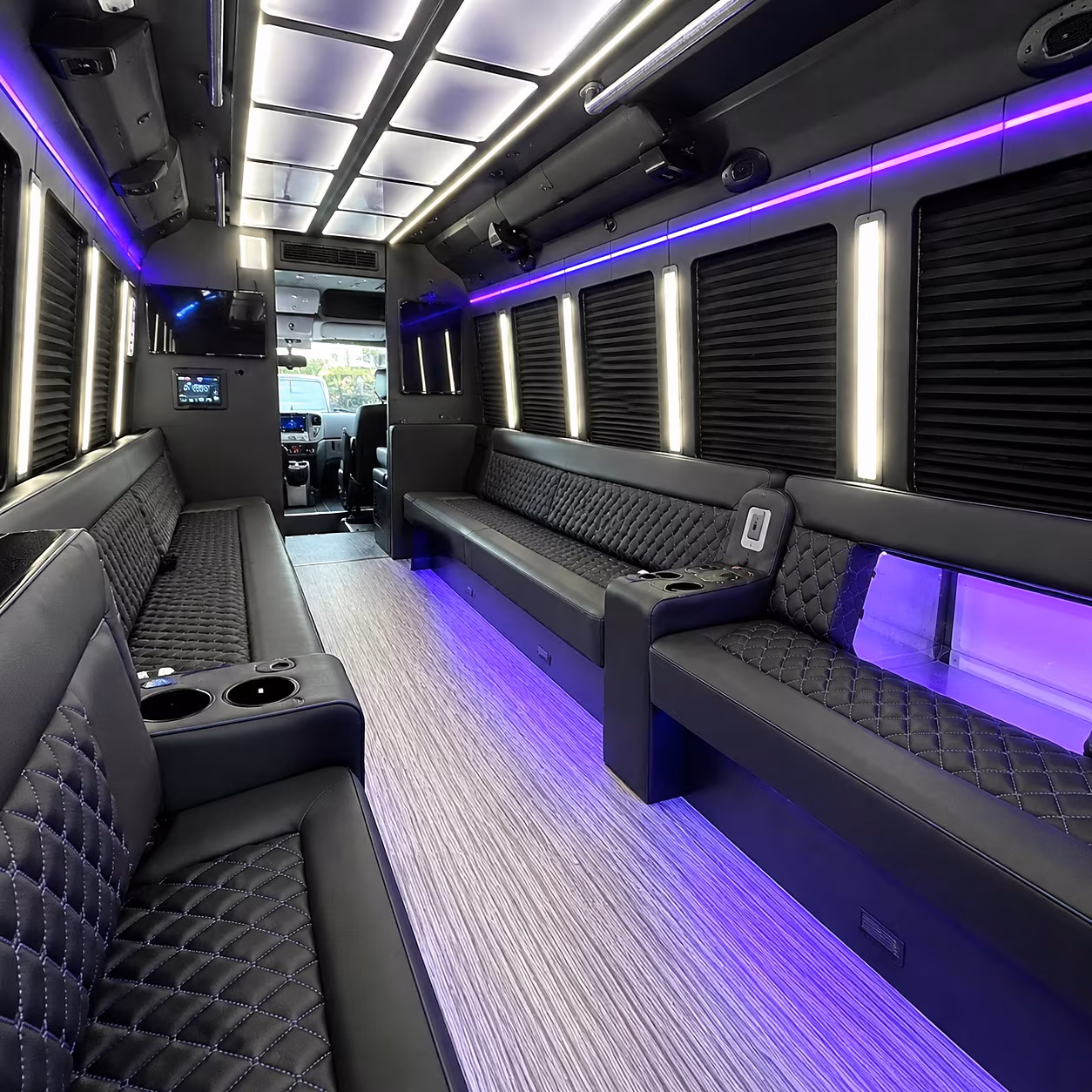 haverhill party bus interior