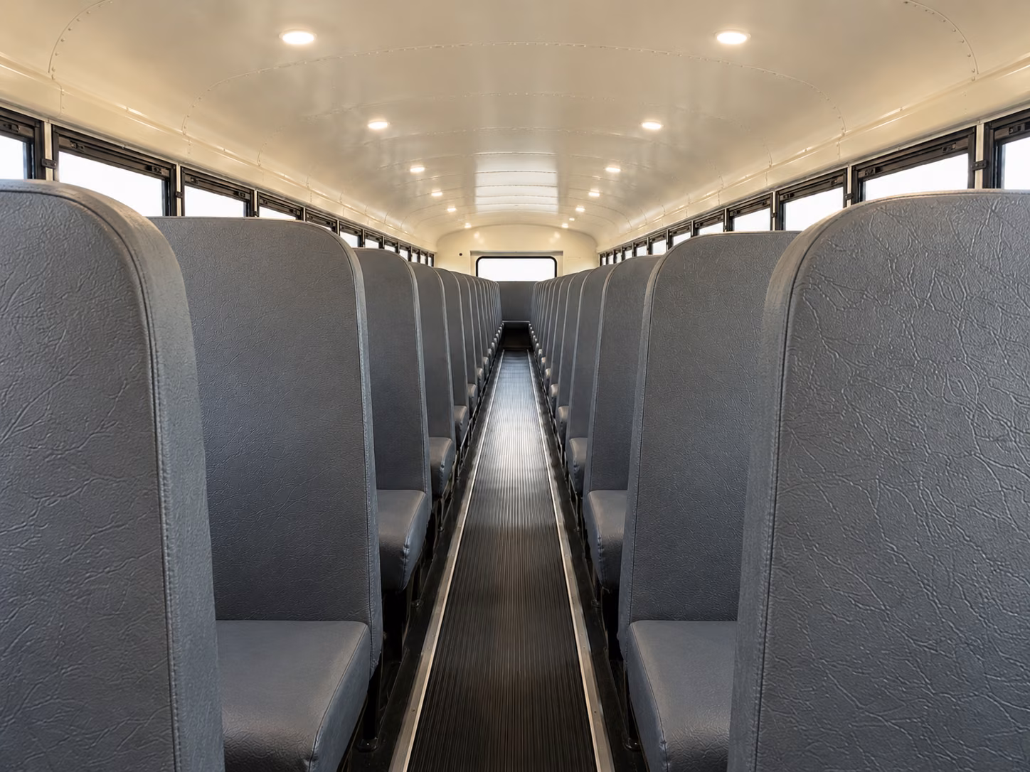 haverhill school bus inside