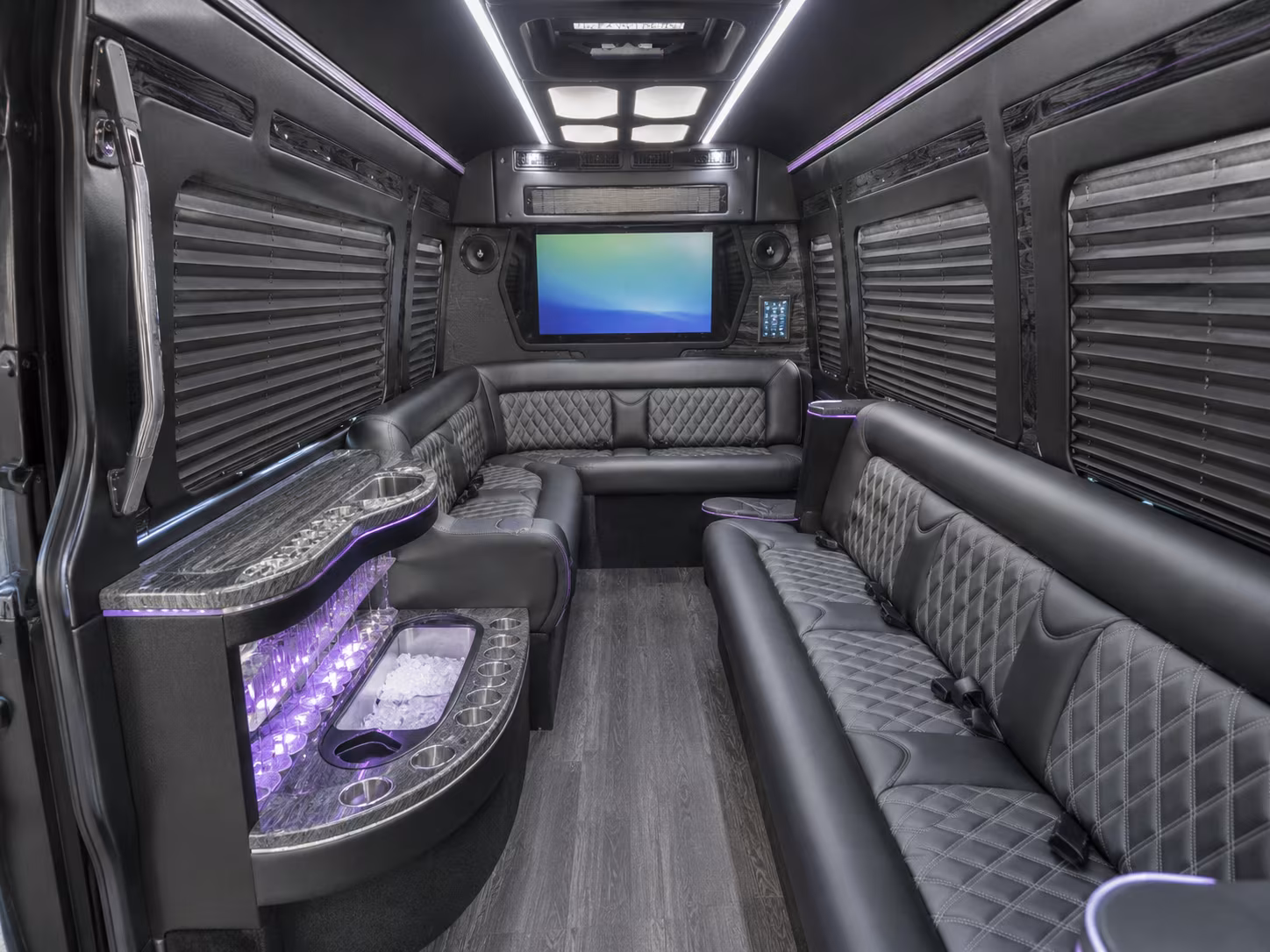 haverhill sprinter limousine inside