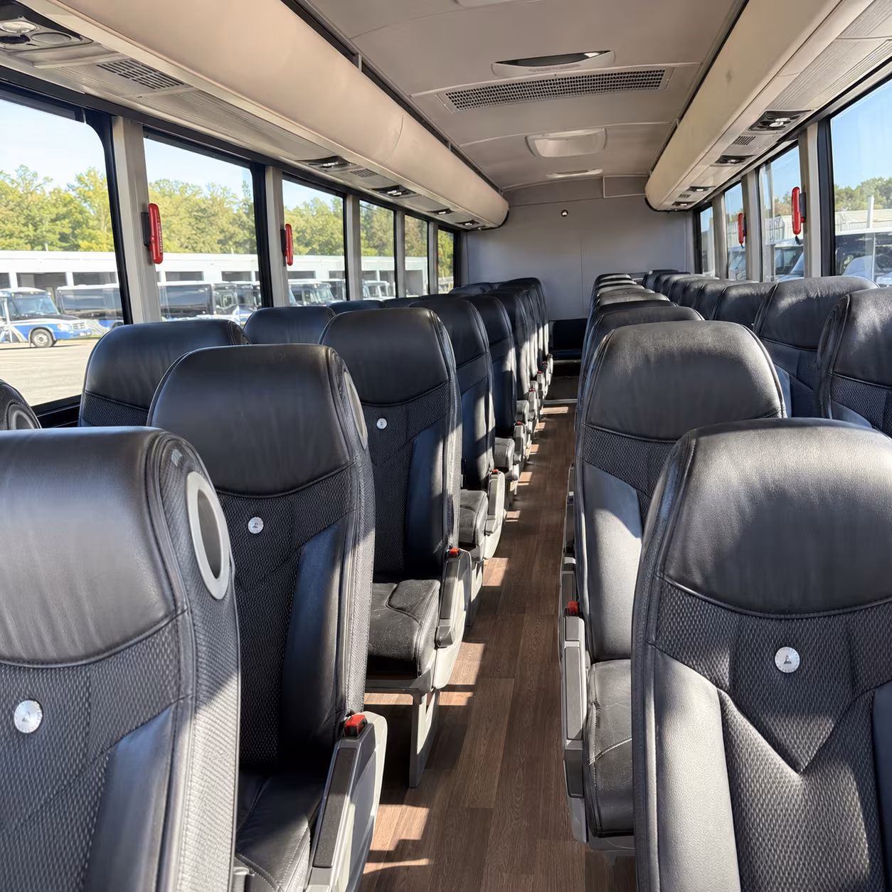 military base shuttle buses serving the merrimack valley region