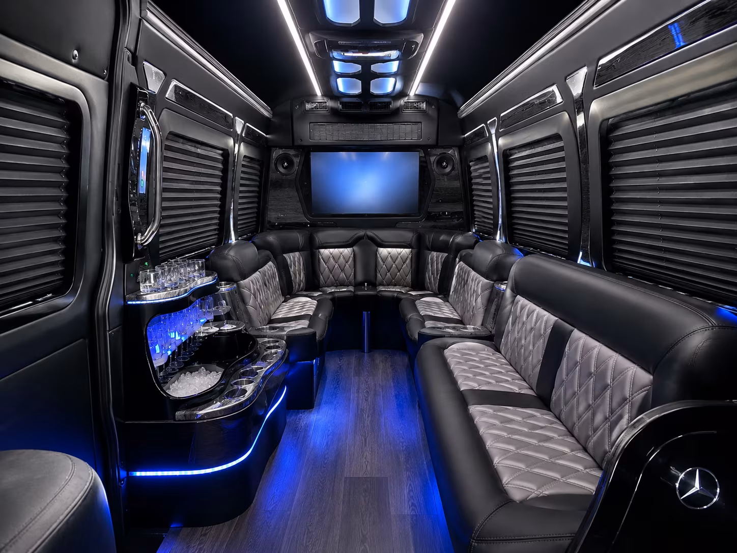 rehearsal dinner bus rentals around haverhill