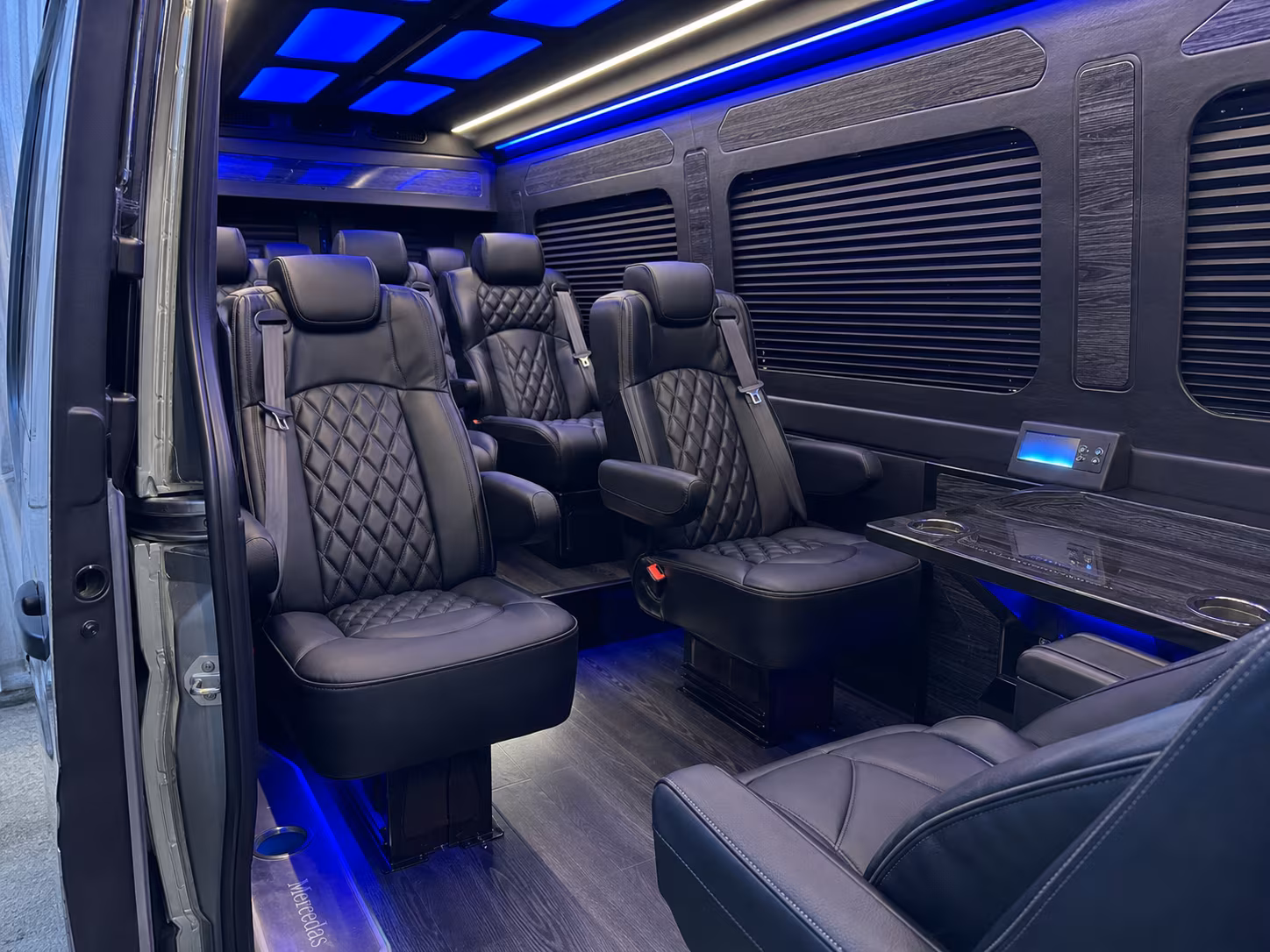 sprinter van transportation for groups and events across haverhill