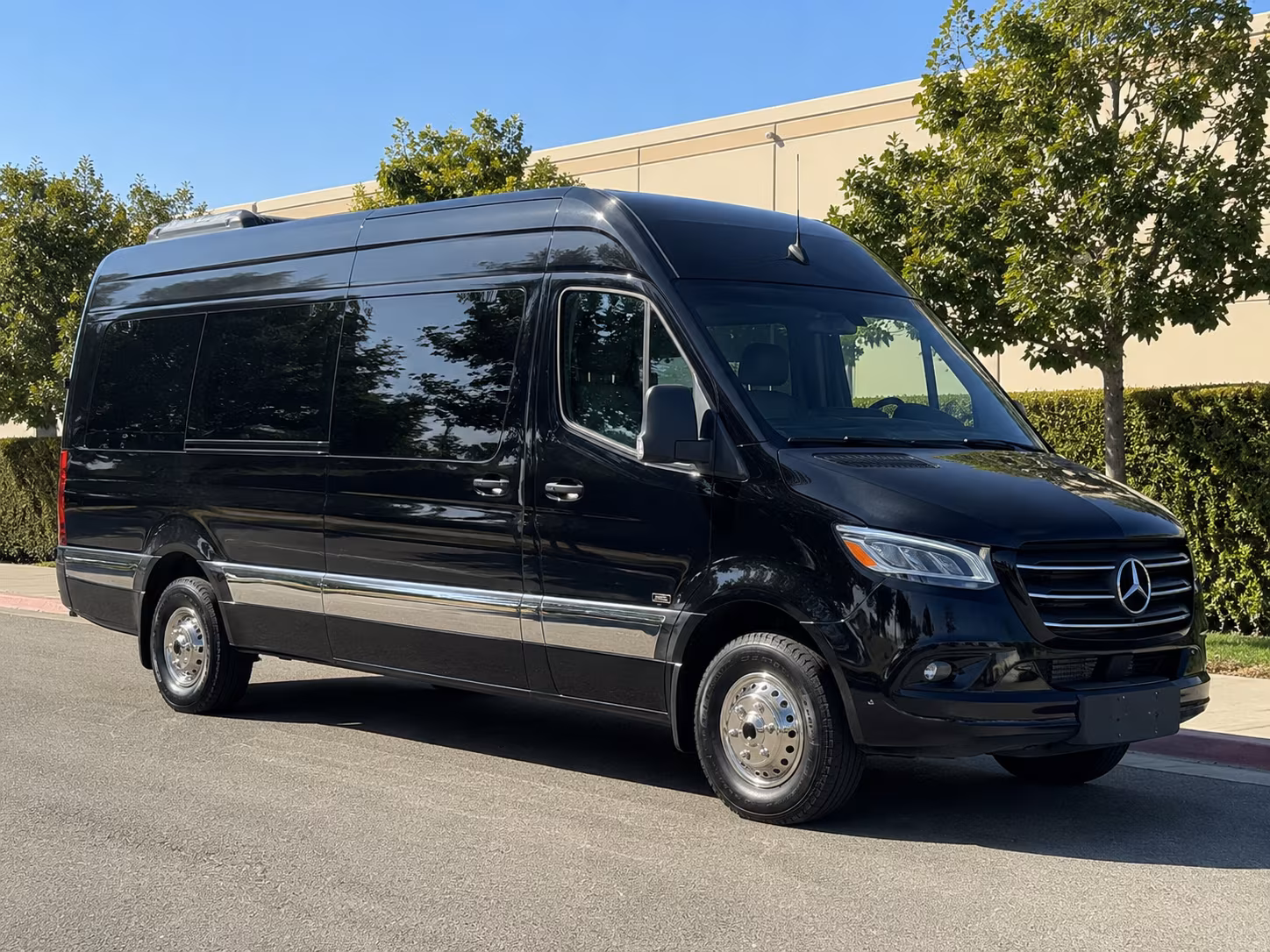 sprinter van with driver